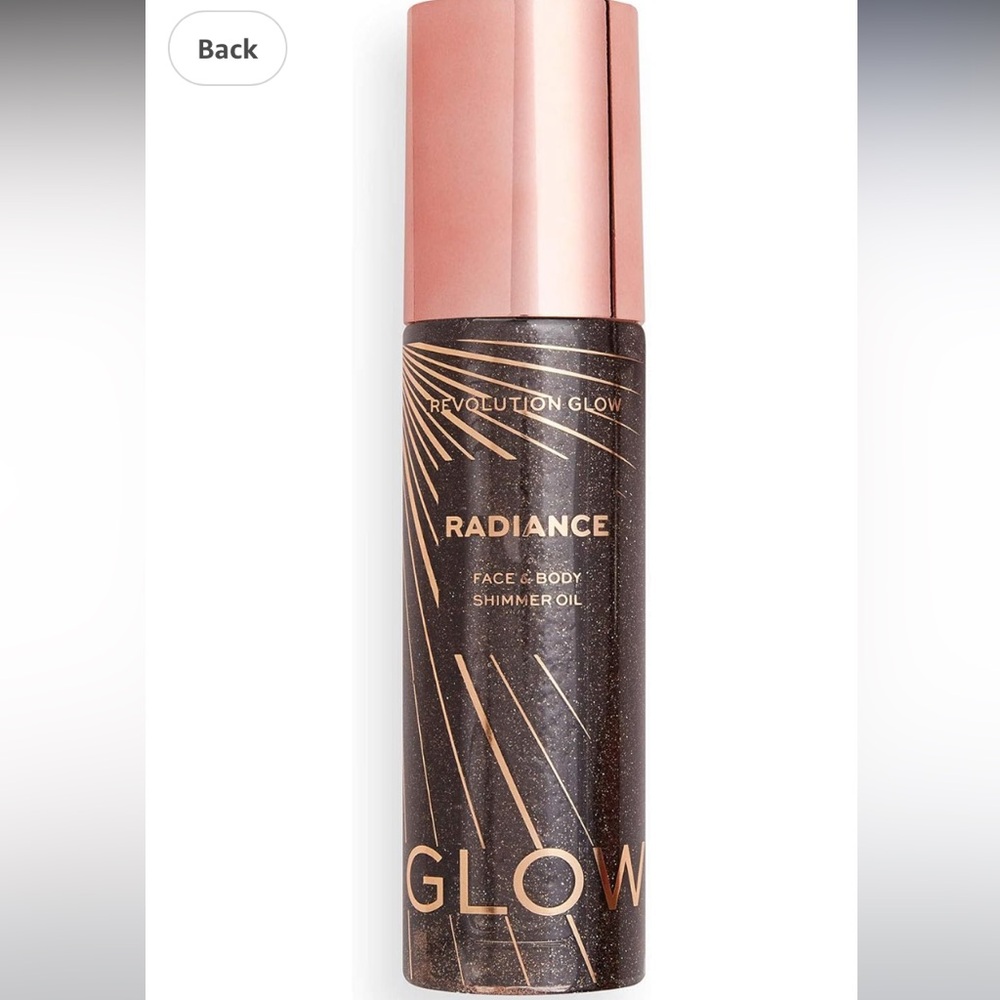 NEW Radiance Face and Body Shimmer Oil Warm Bronze  3.38fl oz - Picture 3 of 4
